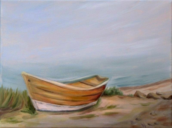 Waiting for the Fog to Lift (sold)